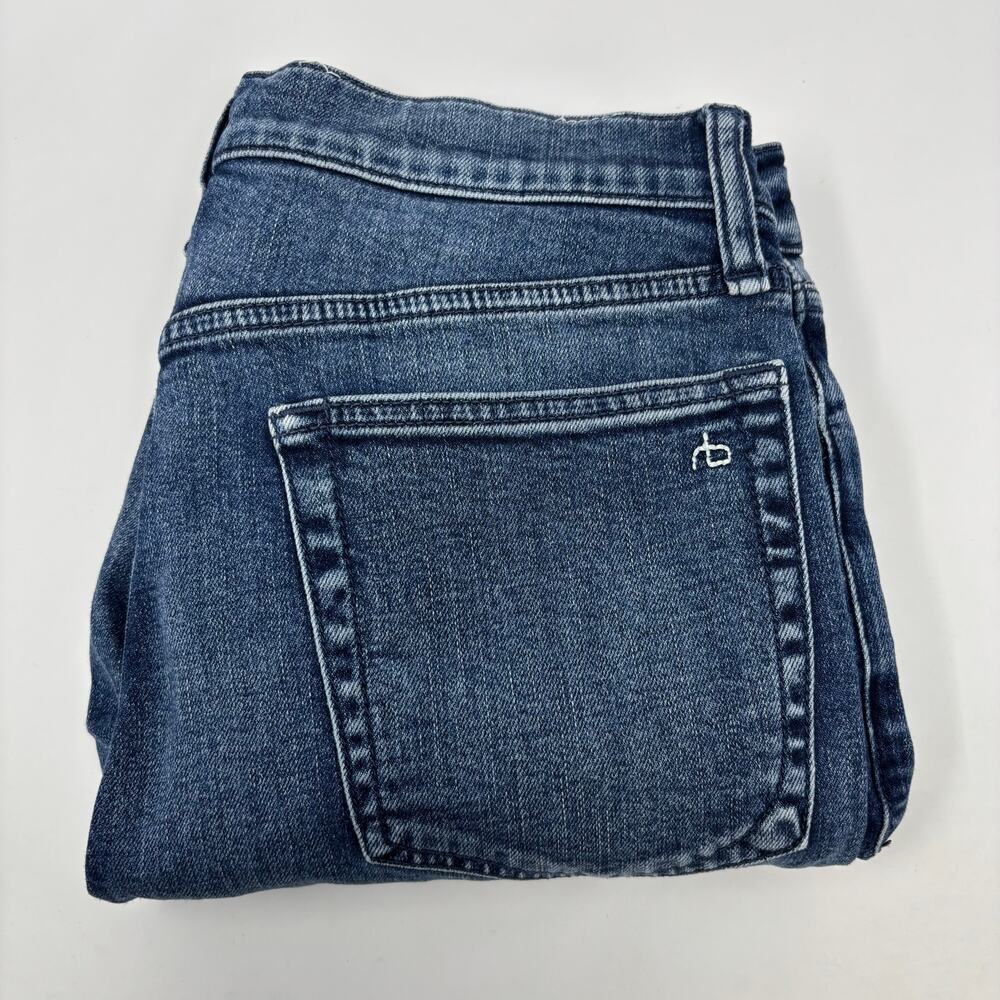 Rag & Bone Mens 30x30 Fit 2 Slim Faded Blue 5 Pocket Design Jeans